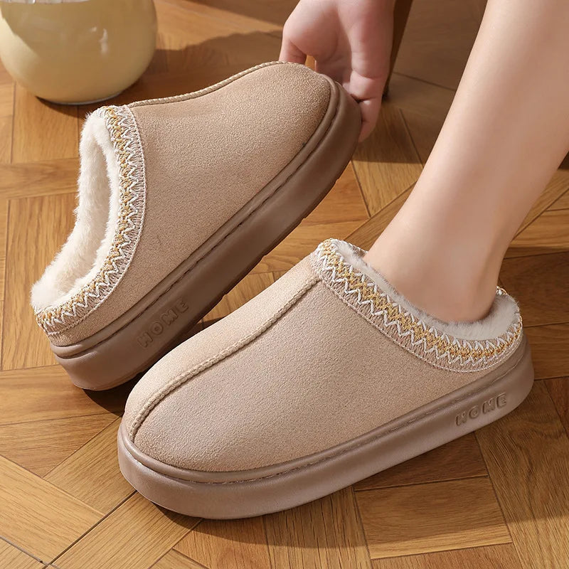 Cozy Plush Home Slippers
